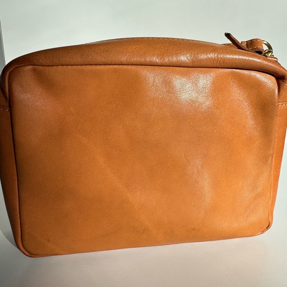 Clare V Midi Sac Natural with Stripes Leather Crossbody Bag - Picture 4 of 15